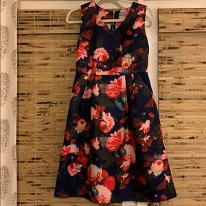 Floral midi dress